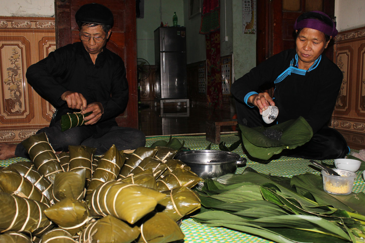 Bánh chưng đen